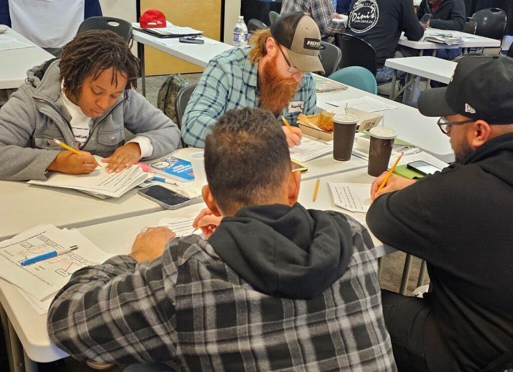 Lean Six Sigma Yellow Belt training for veterans at VTS San Marcos