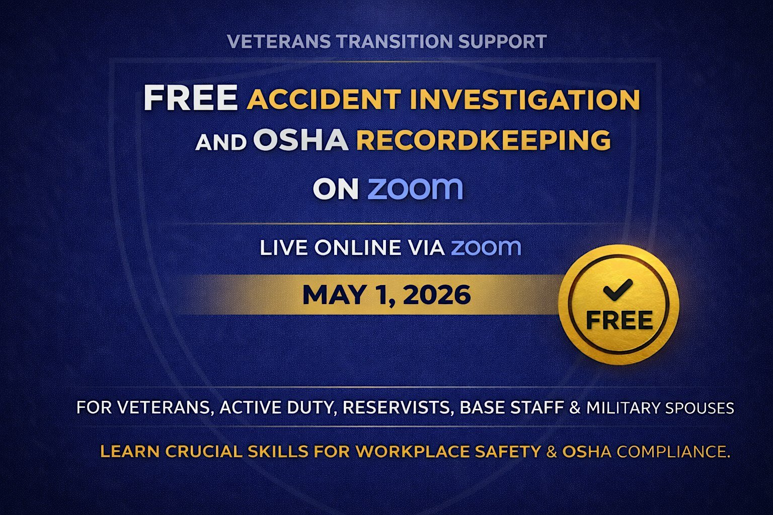 Authorized OSHA instructor lecturing